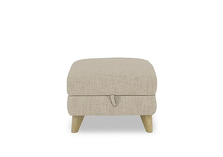 Malmo Fabric Storage Footstool