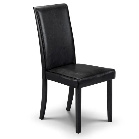 Return - Hudson Set Of 2 Dining Chairs, Faux Leather 3