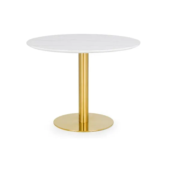 Palermo 4 Seater Round Dining Table with 4 Delaunay Chairs 3