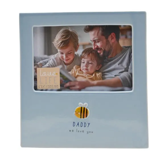 Love Life Daddy Ceramic Photo Frame 2