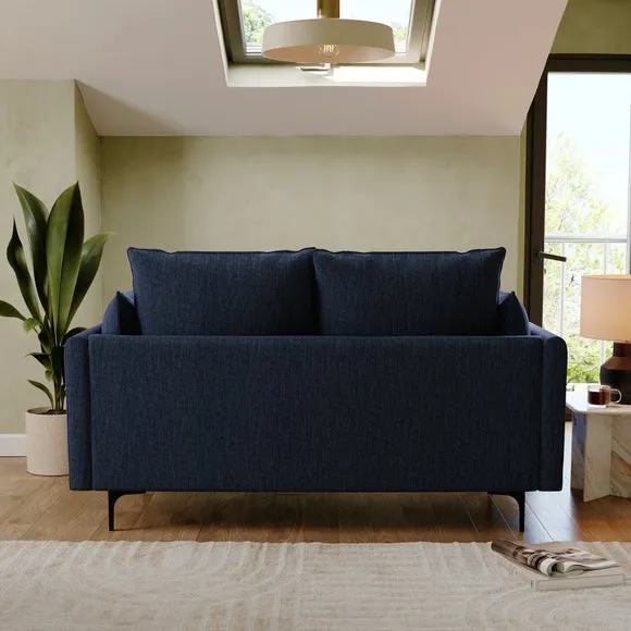 Ruby Textured Chenille 2 Seater Sofa 3