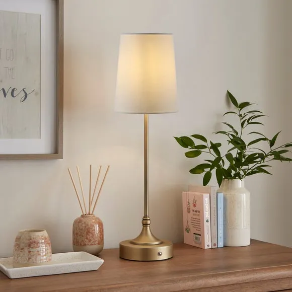 FlexiCell Geneva Rechargeable Touch Dimmable LED Table Lamp 1