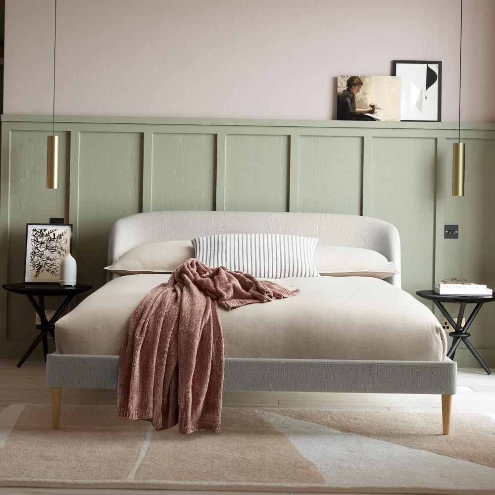 Cambourne Natural Bed, Natural, Double