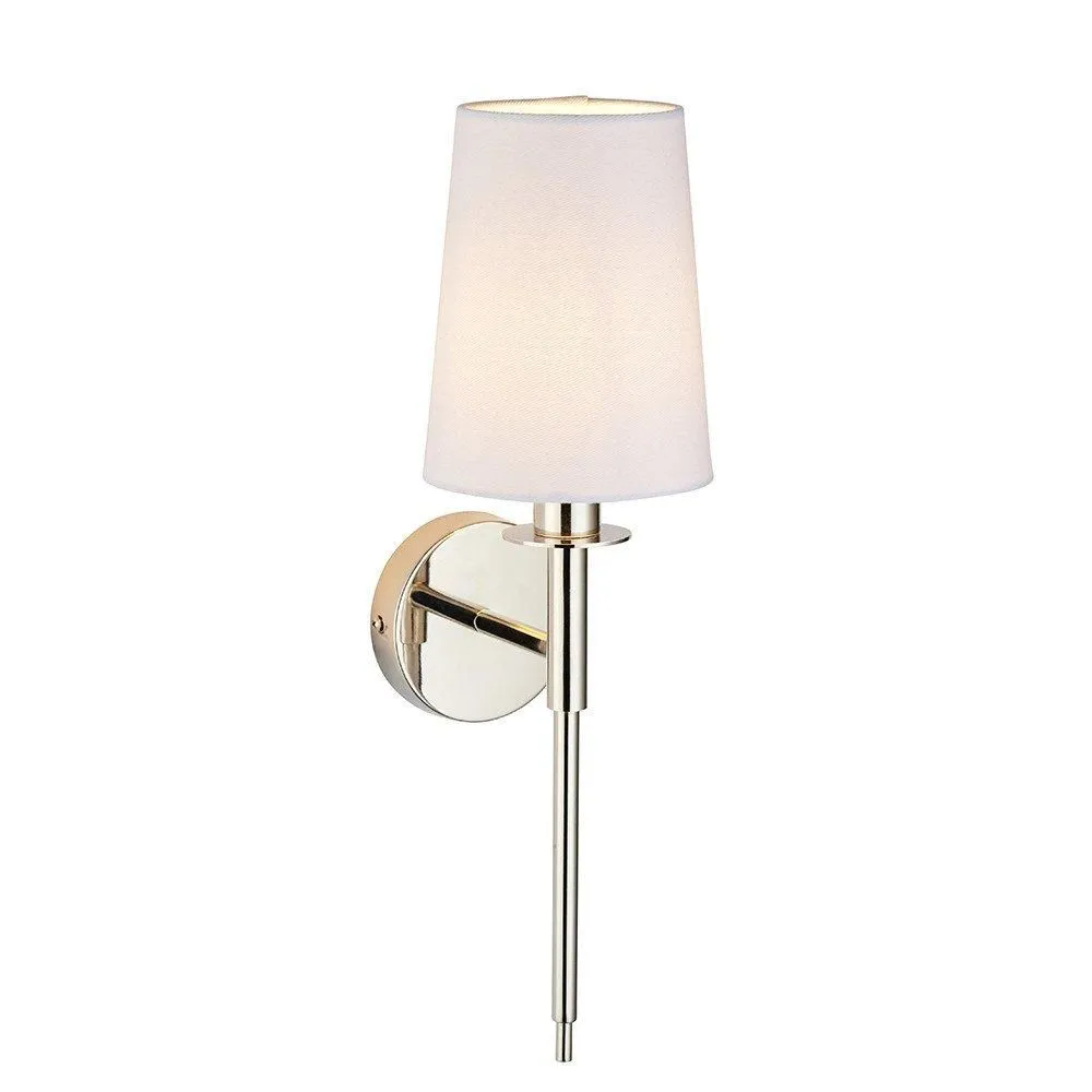 Netlighting 'FLORENCE' Stylish Contemporary Dimmable Decorative Indoor Wall Lamp in Silver