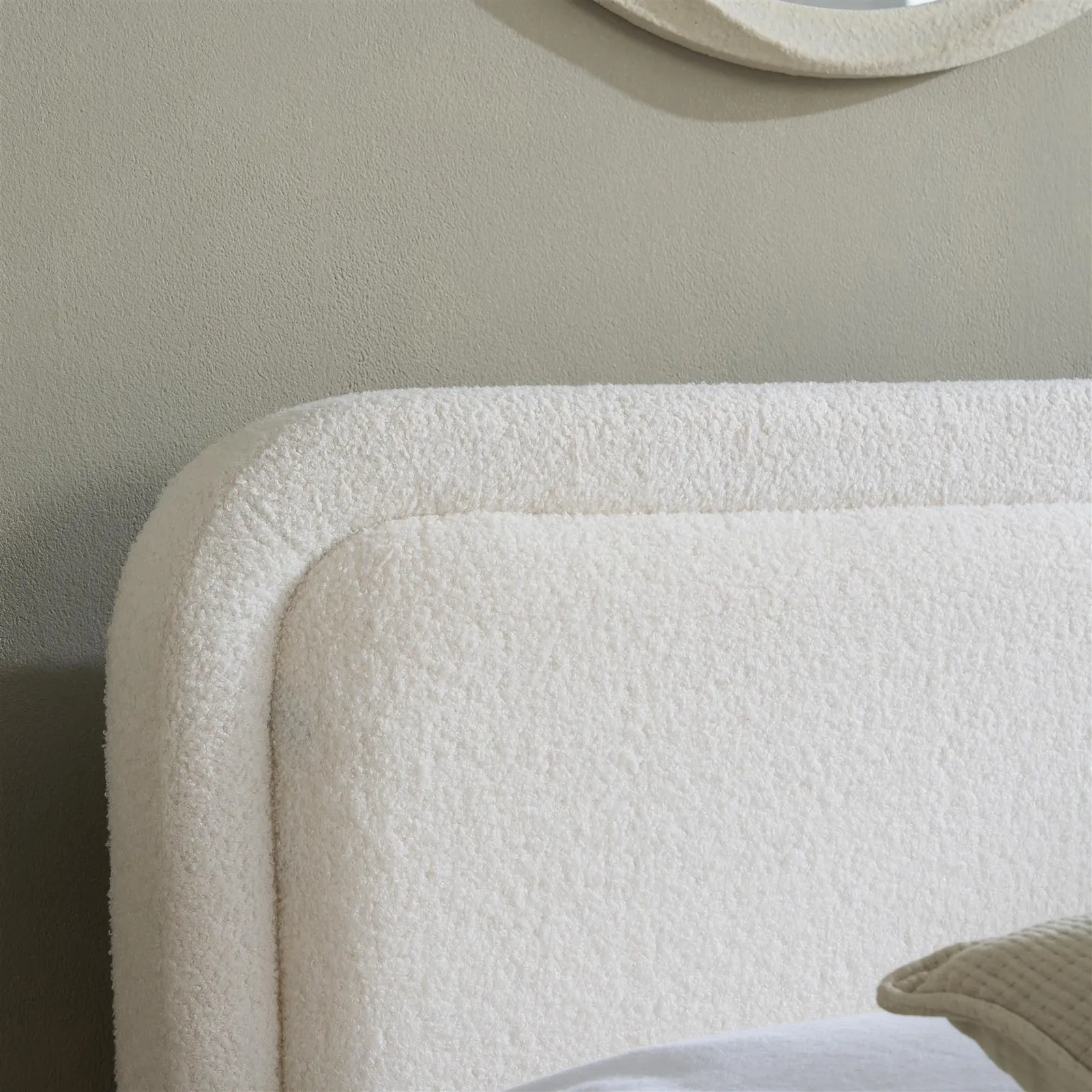 Birlea Emmi Scandi Bed White Boucle & Wood 4