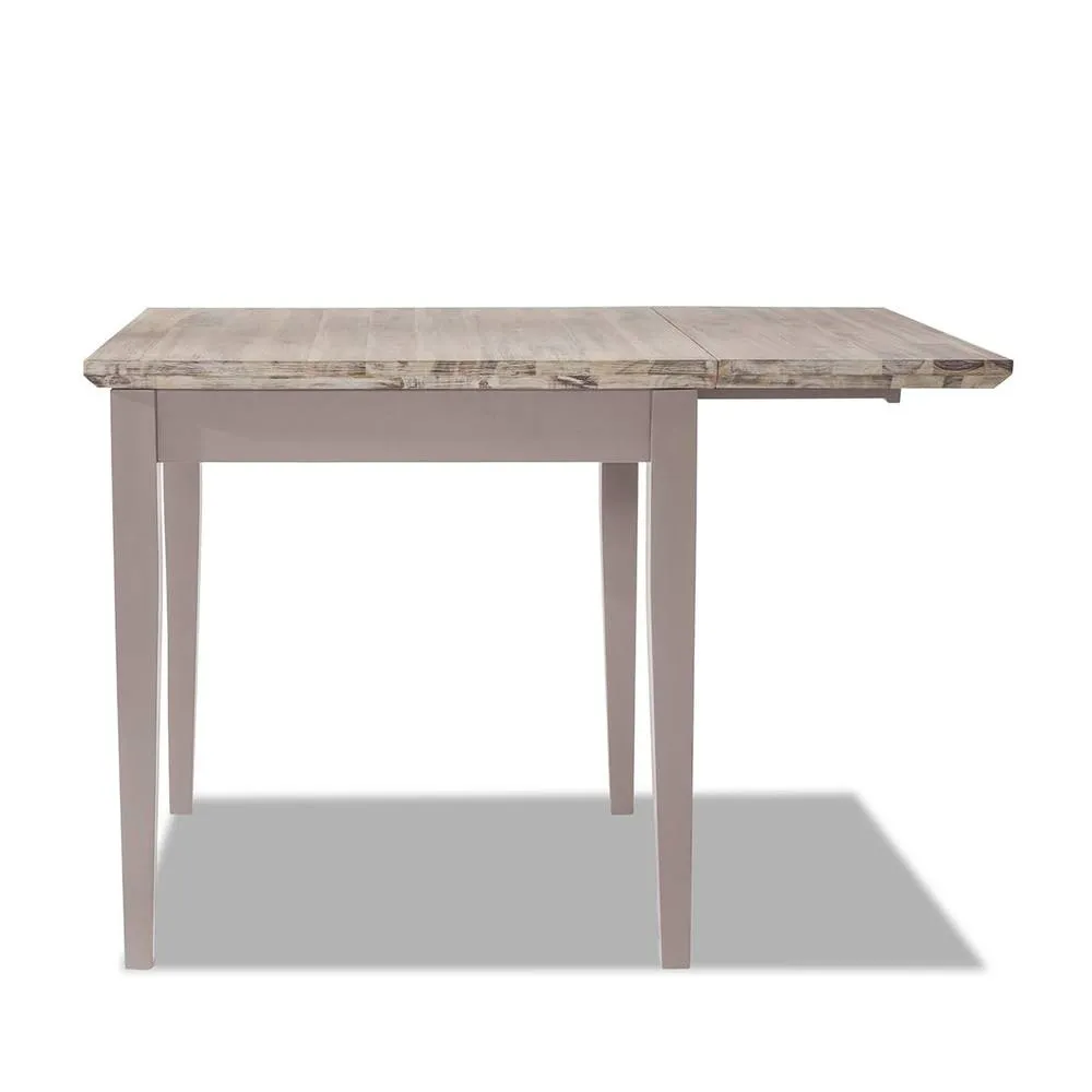 Statement Furniture Florence Square Extendable Kitchen Dining Table in Taupe 2
