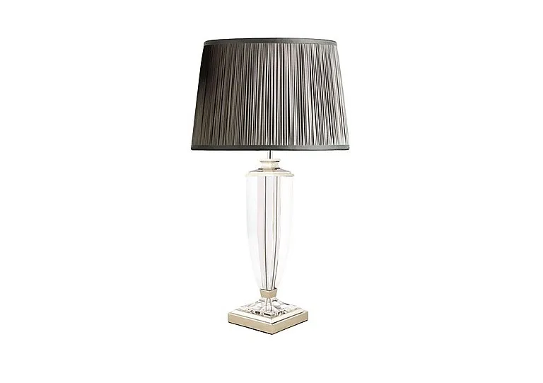 Carson Large Nickel Table Lamp