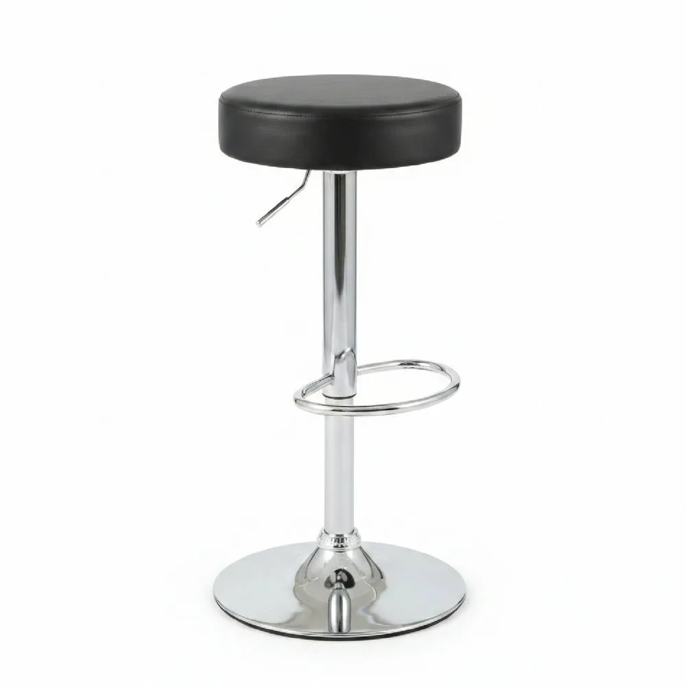 netfurniture Michelle Bar Adjustable Stool in Black