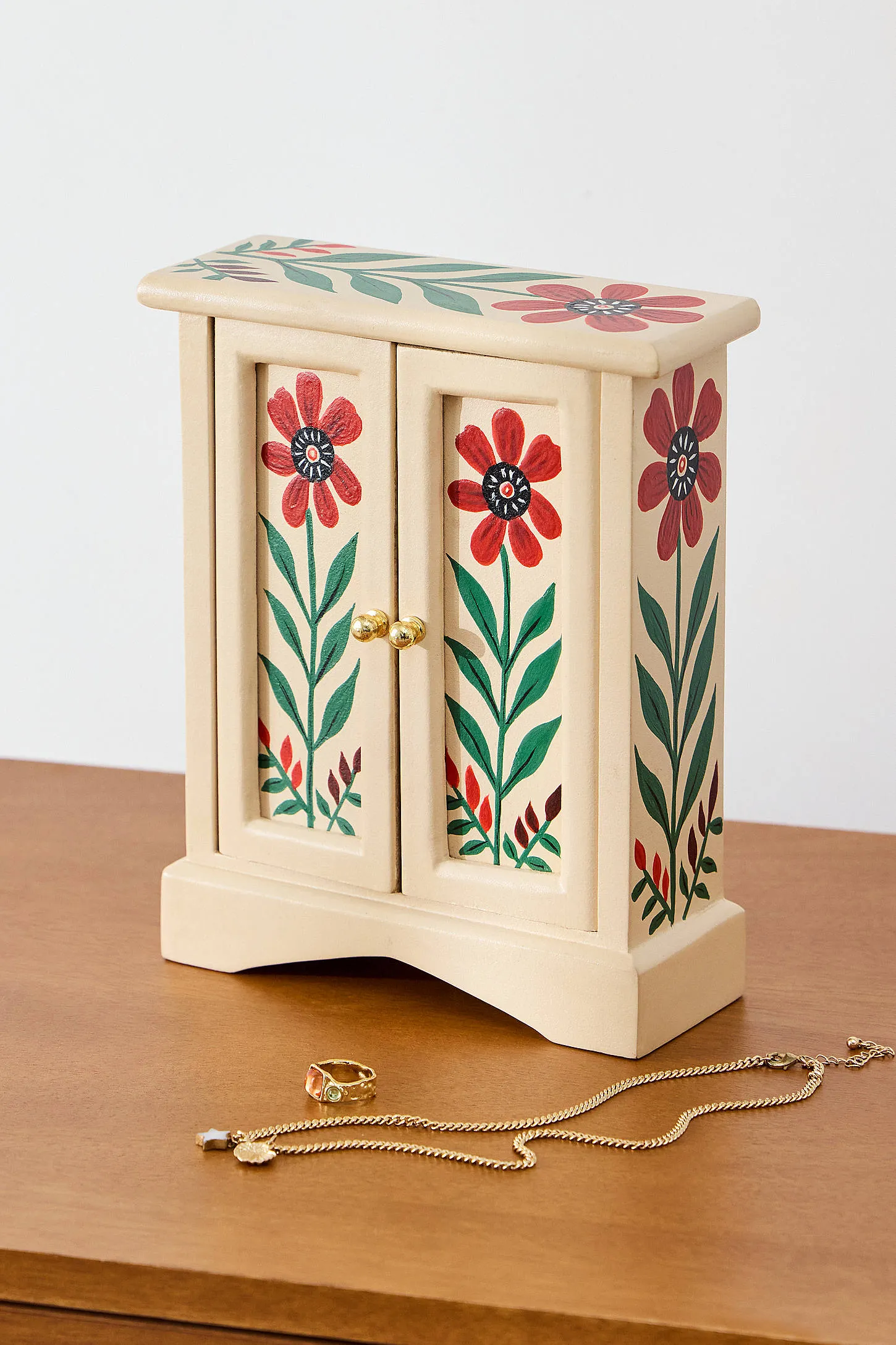 Armoire Floral Mini Wardrobe