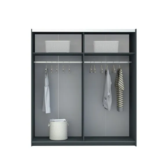 Norland 180cm Sliding Double Wardrobe 4