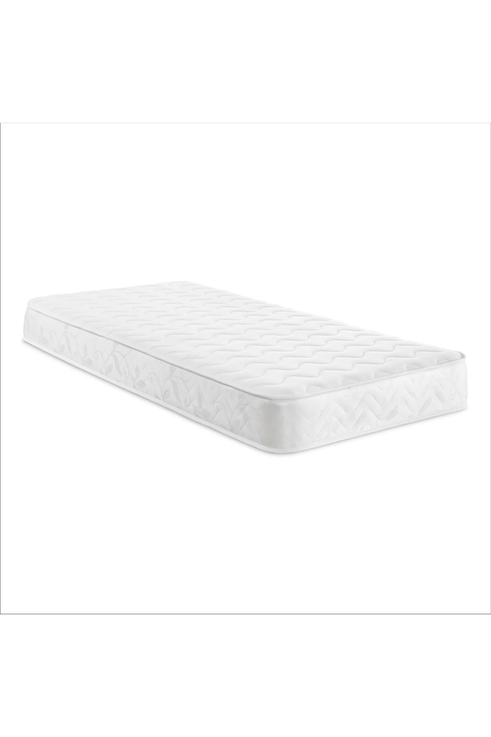 eXtreme Comfort Ltd Wave Design Sprung Mattress Soft Feel Deep Quilted Sleep Surface in White 4
