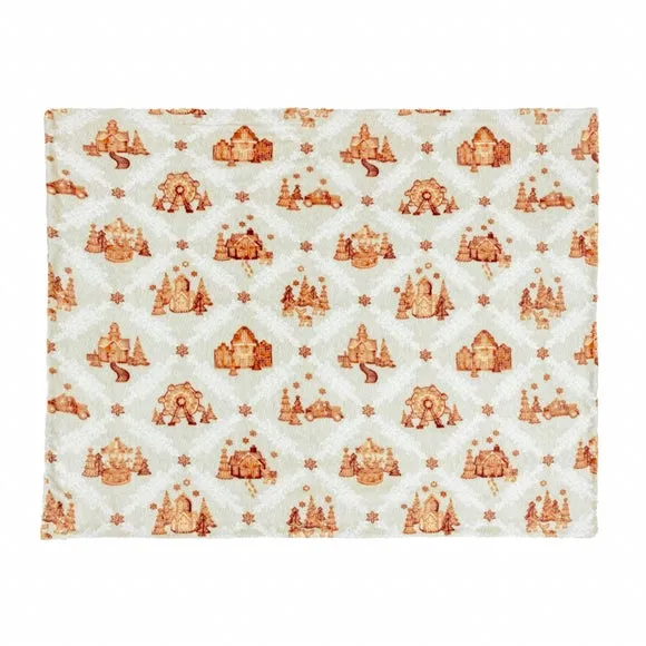 Gretel Sherpa Throw Blanket 130cm x 150cm