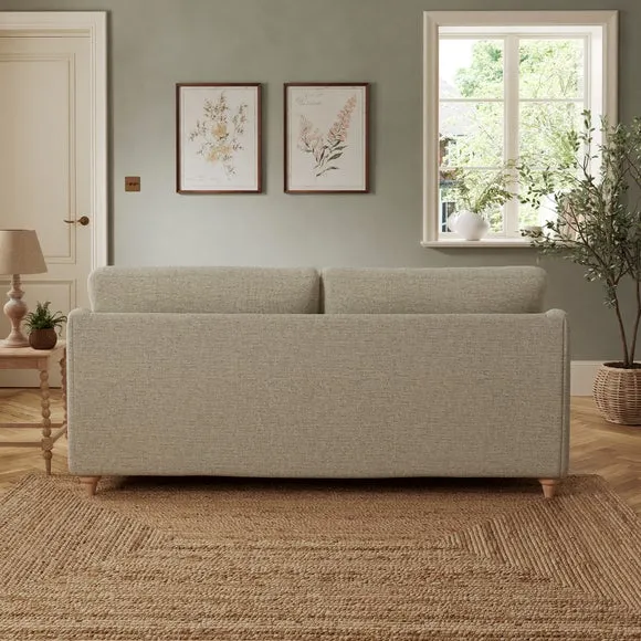 Hattie Basket Weave 3 Seater Sofa 2