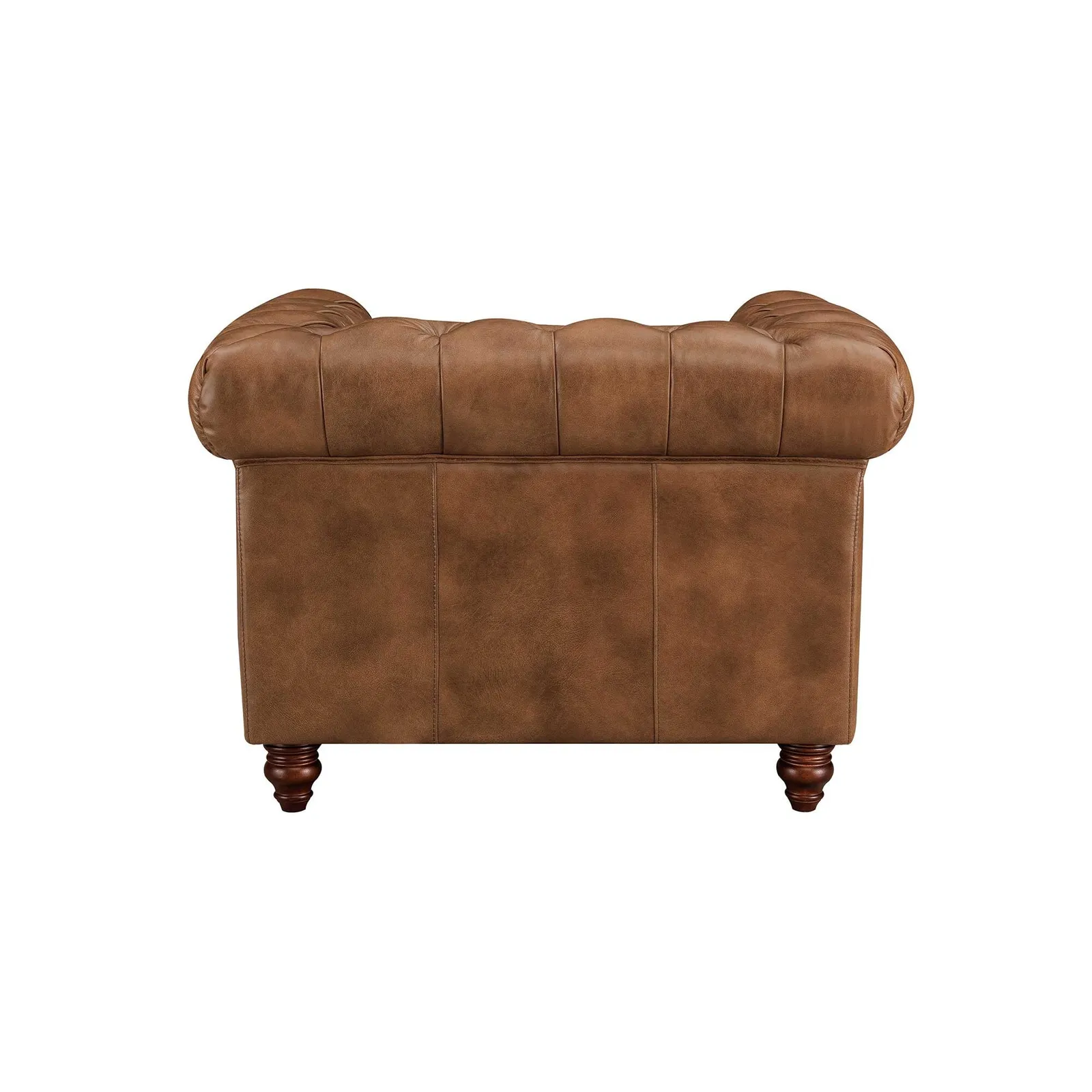 Ullswater Club Armchair 2034 Dark Rum Fl, Brown Leather | Barker & Stonehouse 4