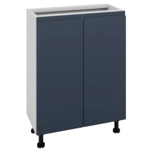 Wickes Lakemoor Navy Blue Slimline Depth Base Unit - 500mm