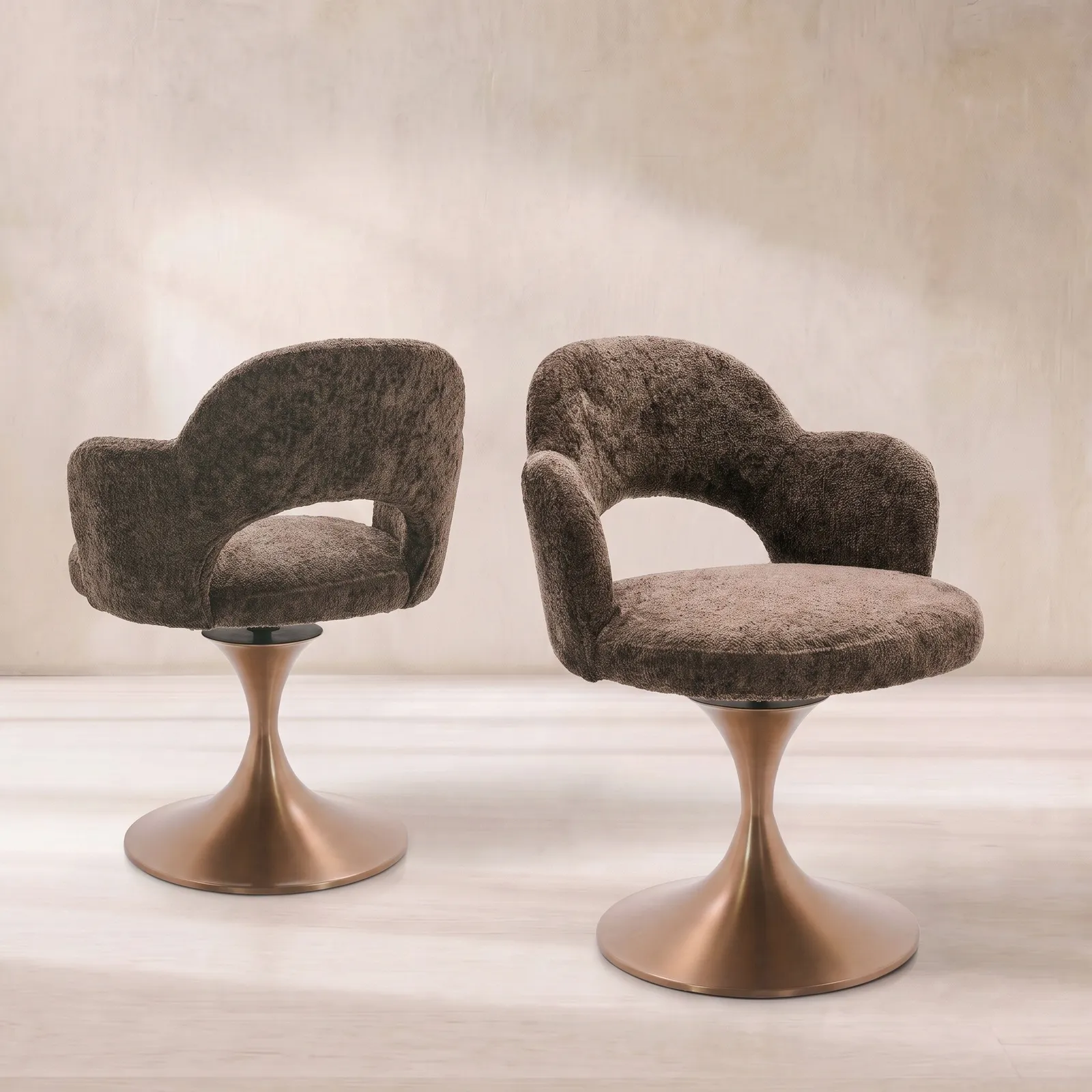 Marlette Swivel Dining Armchair | Barker & Stonehouse