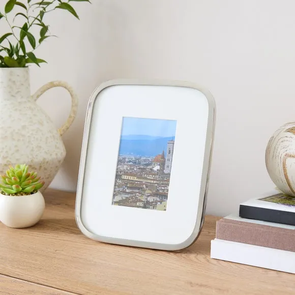Bellamy Cast Metal Curved Corner Photo Frame