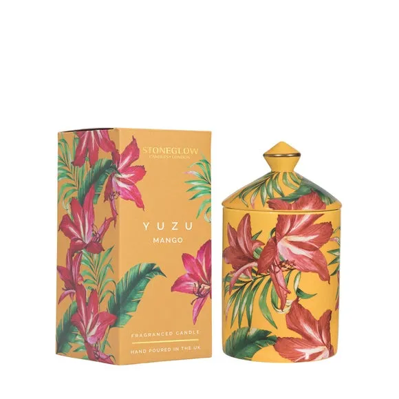 Stoneglow Urban Botanics Yuzu Mango Ceramic Candle 2