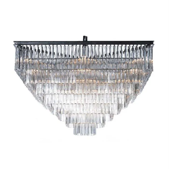 Timothy Oulton Paradise 7 Ring Chandelier, Natural