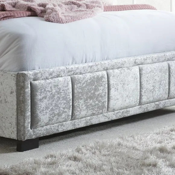 Hannover Crushed Velvet Bed Frame 3