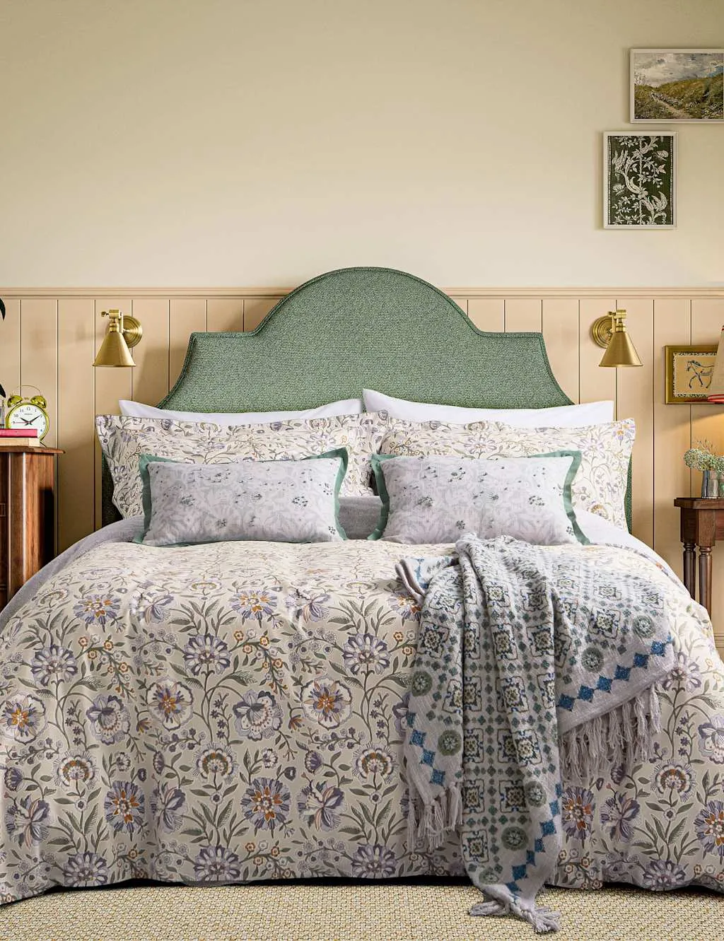 Joules Provence Floral Bedding Set Multi