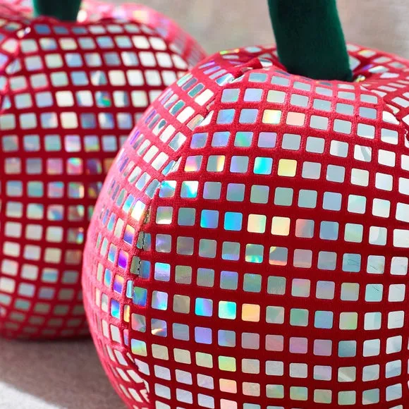 Catherine Lansfield Disco Cherries 3D Cushion 2