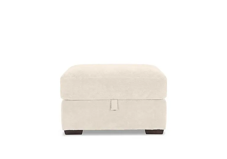 Recharge Fabric Storage Footstool - Living Room Furniture - In Time for Christmas