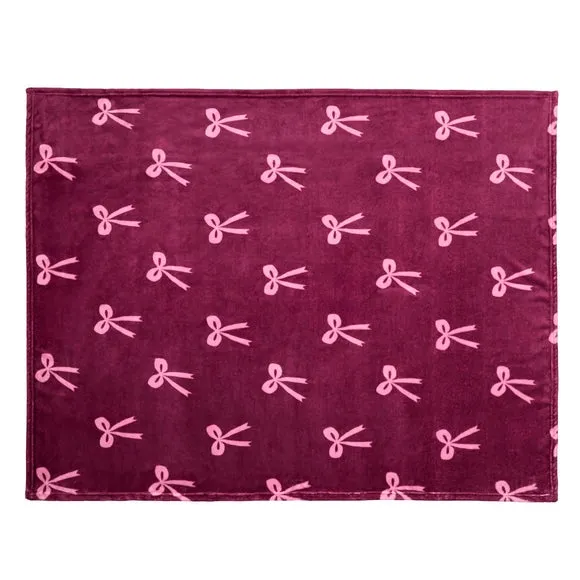 Fusion Bows Throw Blanket 3