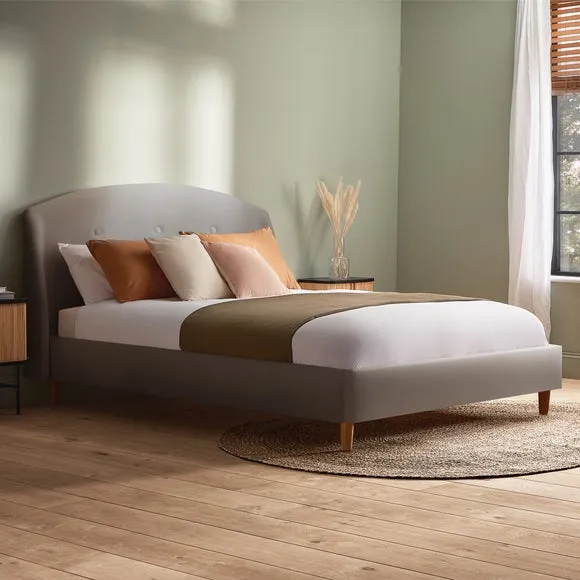 Silentnight Evana Bed Frame, Velvet 2
