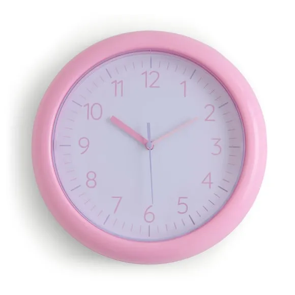 Charlie Round Plastic Wall Clock 3