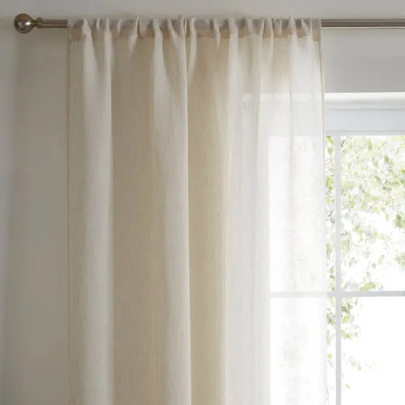Herringbone Slot Top Voile Panel