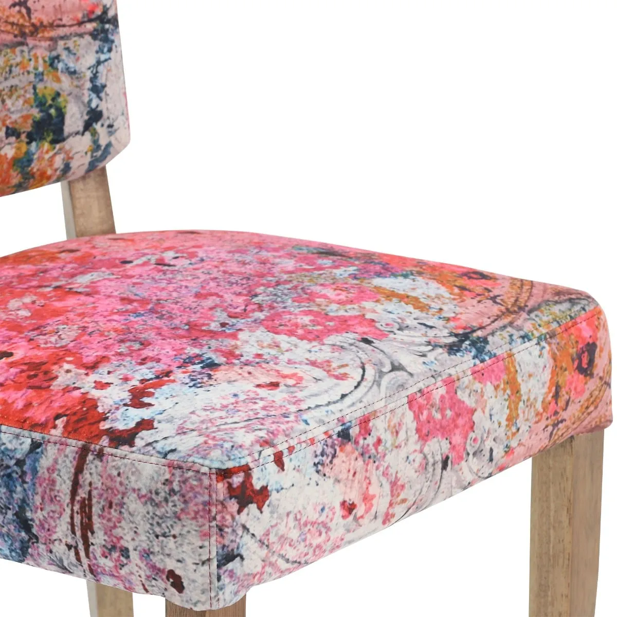 Timothy Oulton Mimi Dining Chair, Pink Velvet | Barker & Stonehouse 6