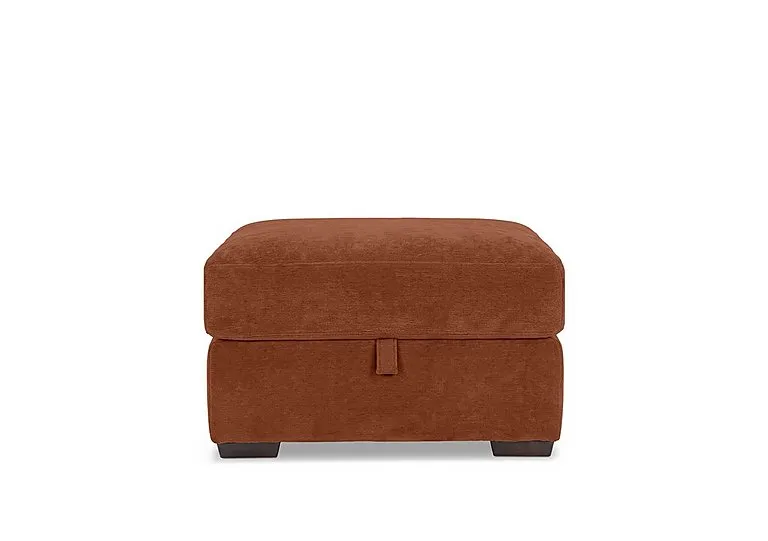 Recharge Fabric Storage Footstool - Living Room Furniture - In Time for Christmas