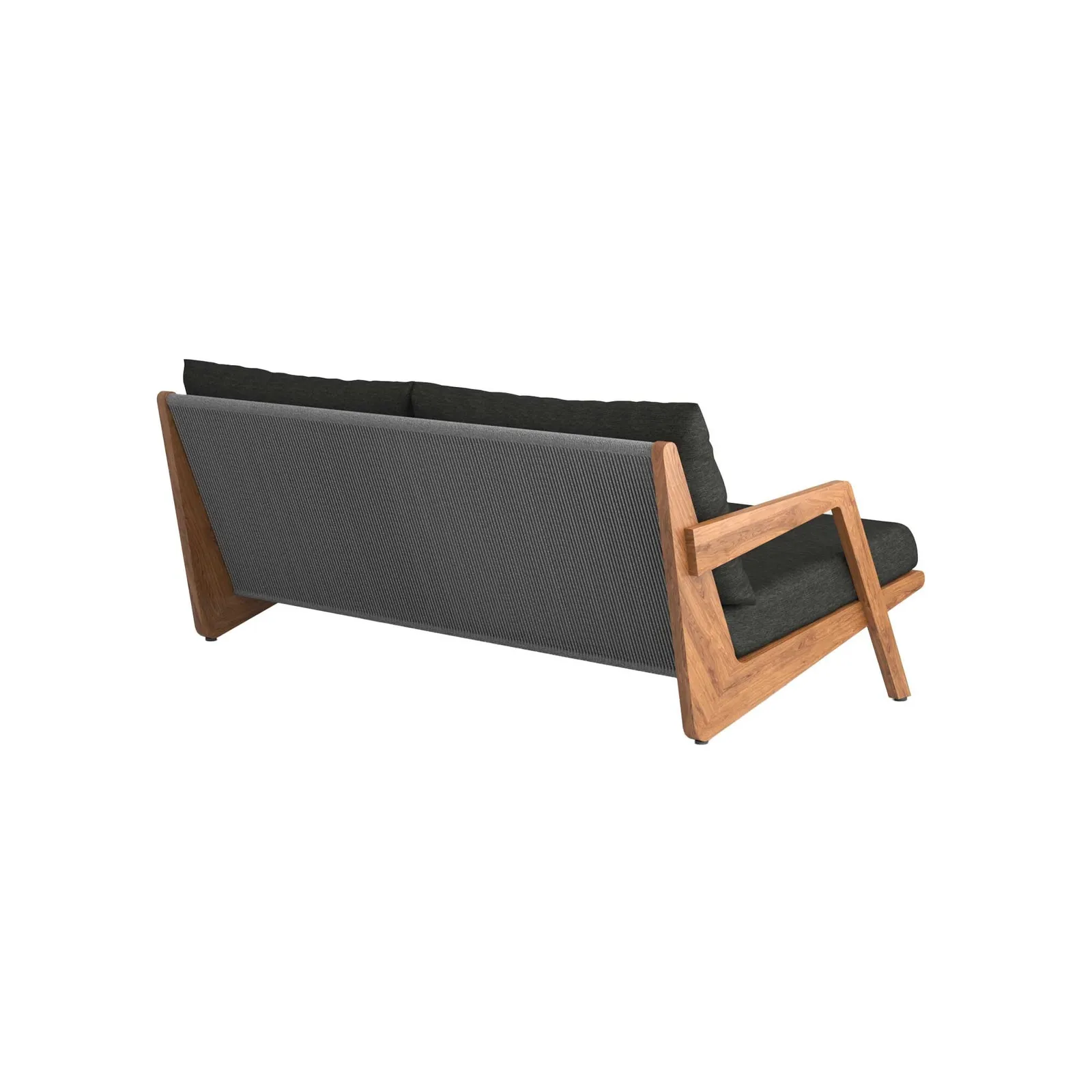 Tahiti Garden Sofa, Wooden, Black | Barker & Stonehouse 6