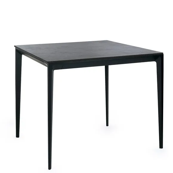 Miami 4 Seater Square Dining Table, Stone 2