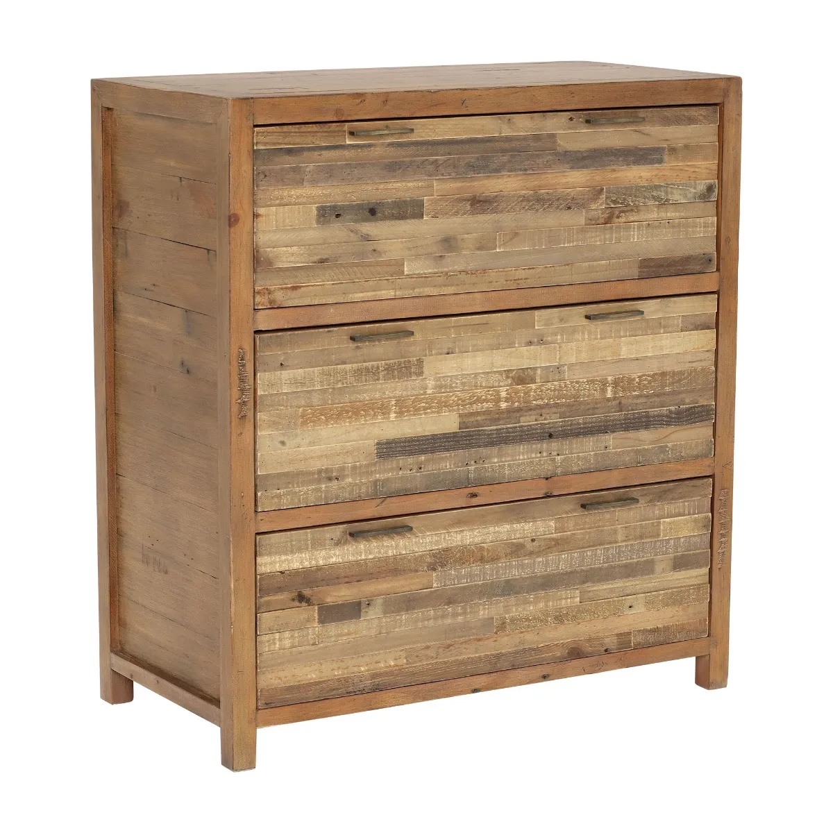 Charlie Reclaimed Wood 3 Drawer Chest
