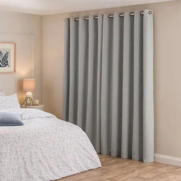 Calista Eyelet Curtains (Blackout Available) 4
