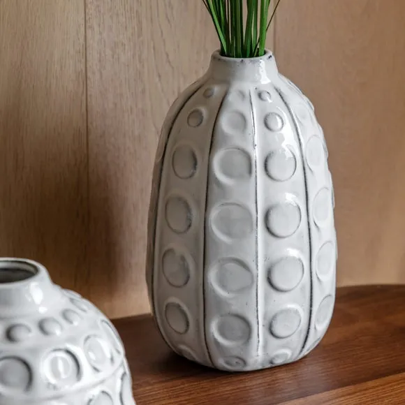 Cedar & Sage Kusama Dotted Ceramic Vase 1