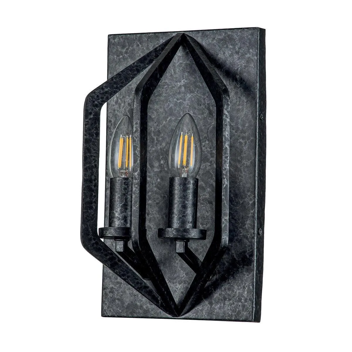 Netlighting Quoizel Vanguard Wall Lamp Old Black 2