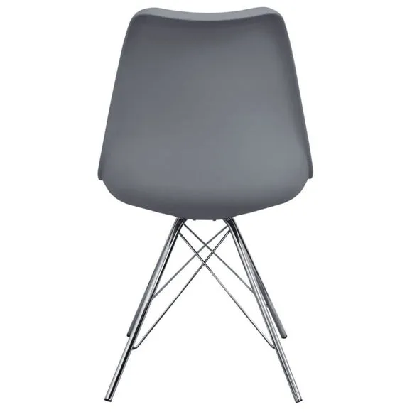 Fusion Living Soho Plastic Dining Chair 6