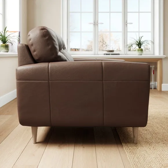 Sven Classic Leather Snuggle Chair 2