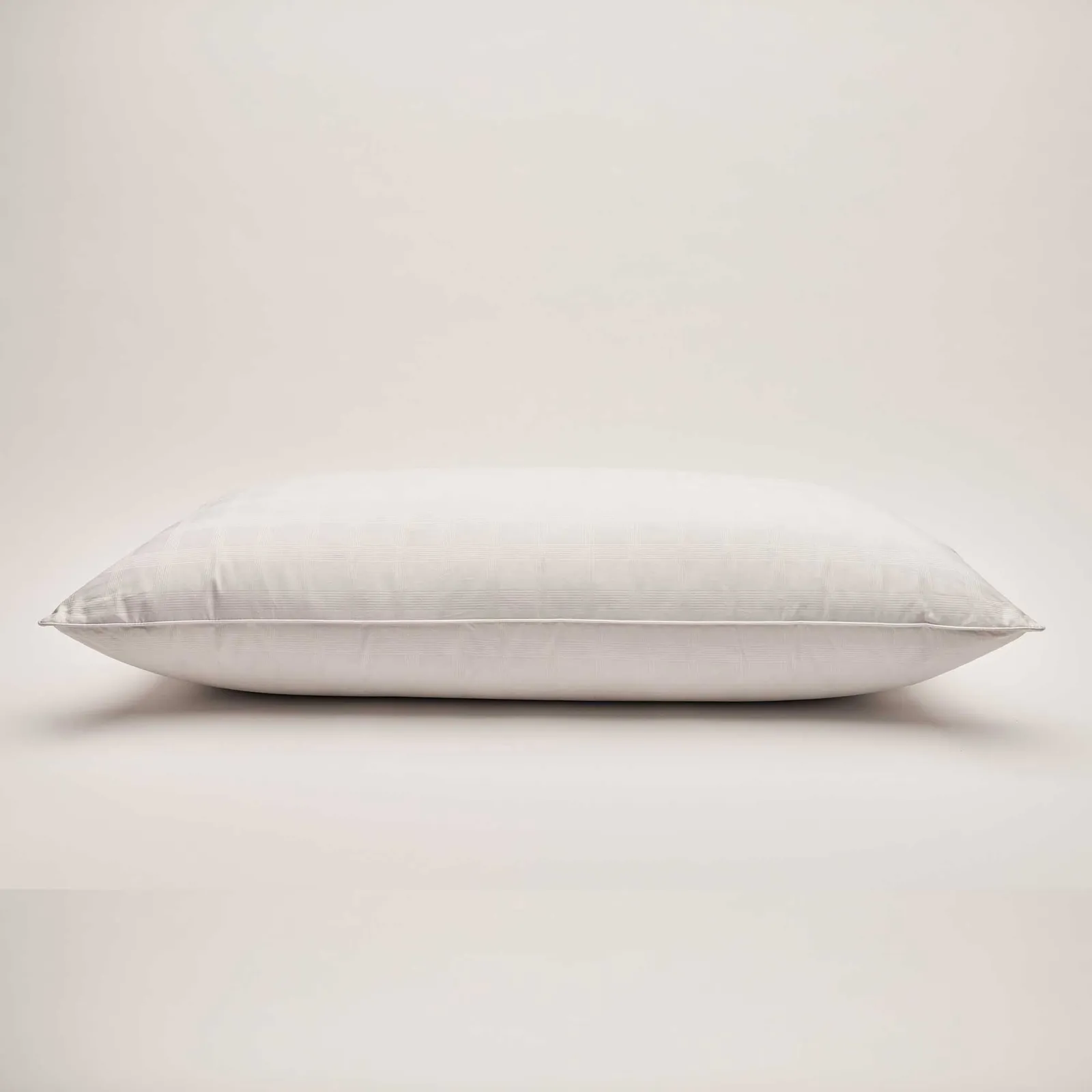 Vispring English Duck Down Pillow 90X50, White Fabric | Barker & Stonehouse 2