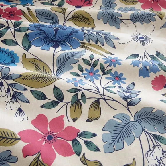 Hayes Floral 100% Cotton Duvet Cover & Pillowcase Set 5