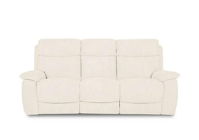 Echo Fabric 3 Seater Power Recliner Sofa