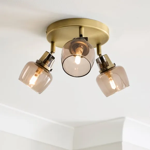 Auburn Modern 3 Light Adjustable Spotlight Bar