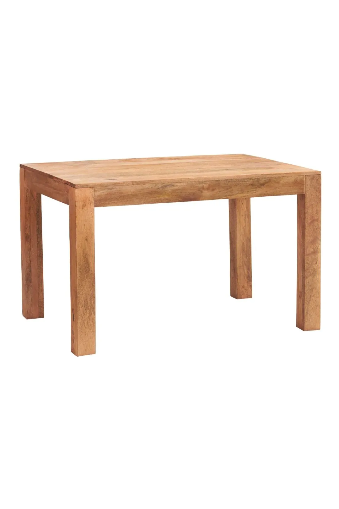 IH Design Duvid Light Mango Small Dining Table 4ft (120cm) in Brown
