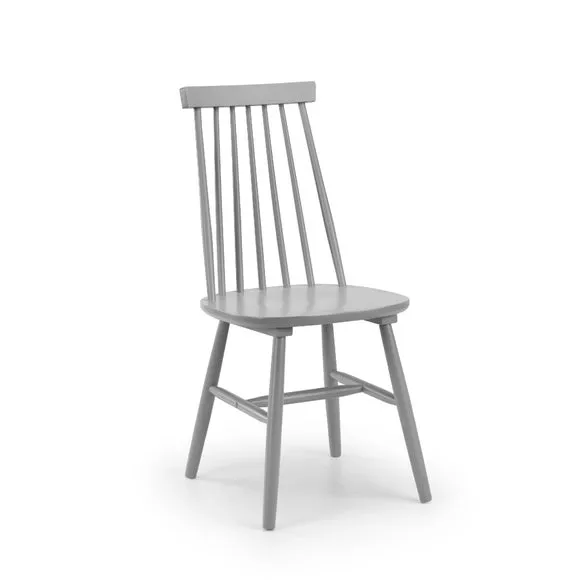 Alassio Set of 2 Spindle Dining Chairs 2