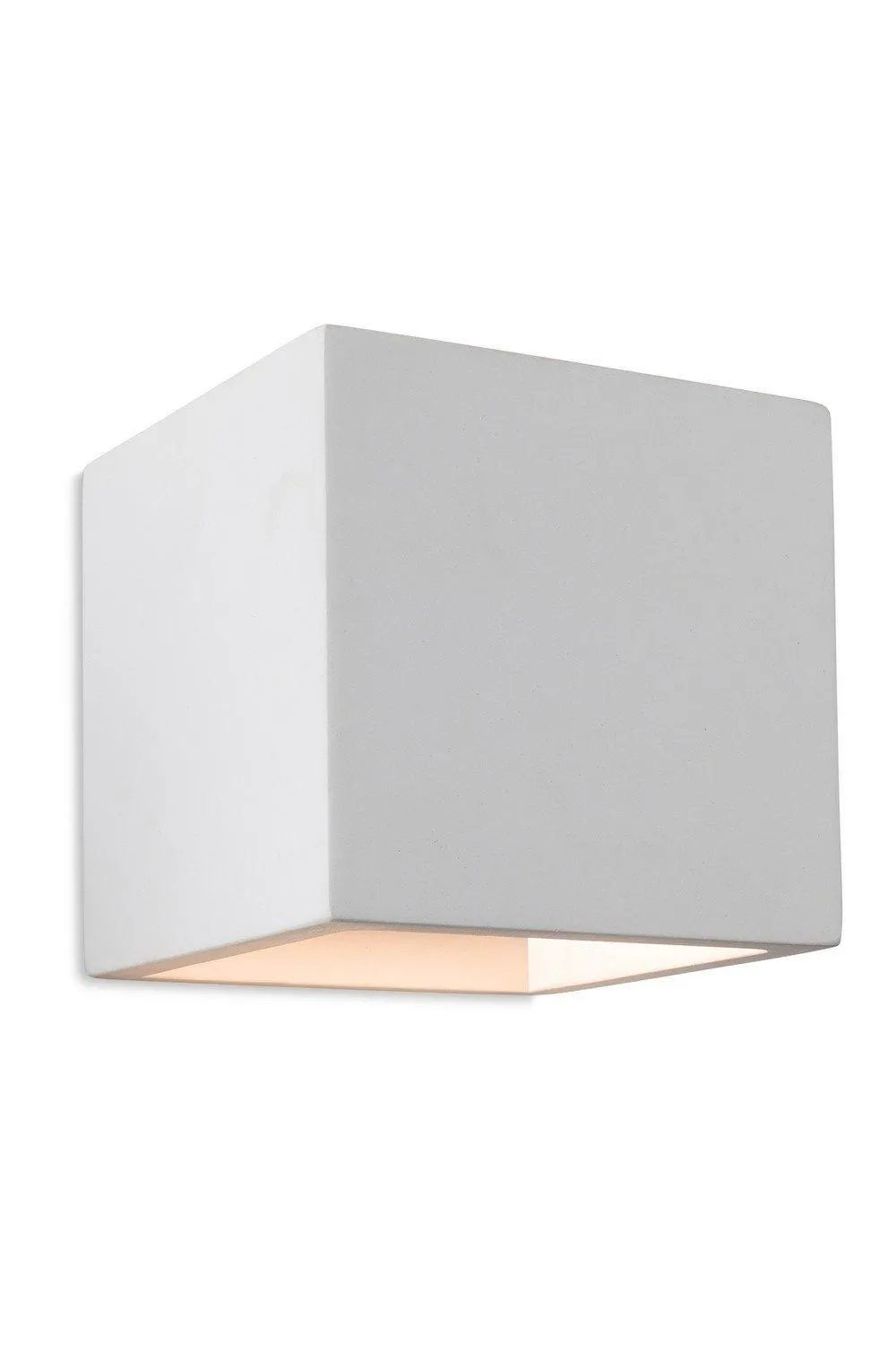 Netlighting Troy 1 Light Plaster Indoor Wall Light White G9