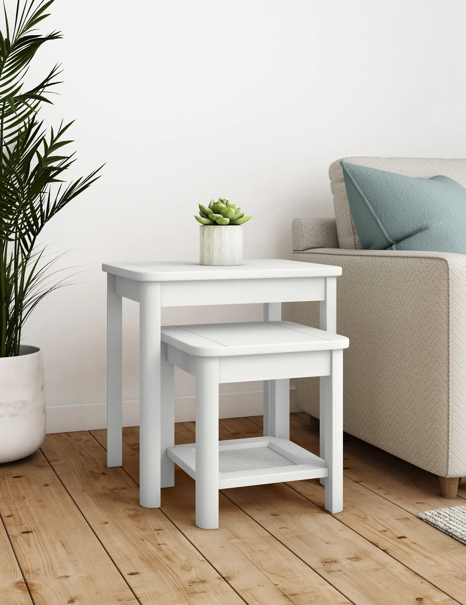 M&S Willow Nest of Tables