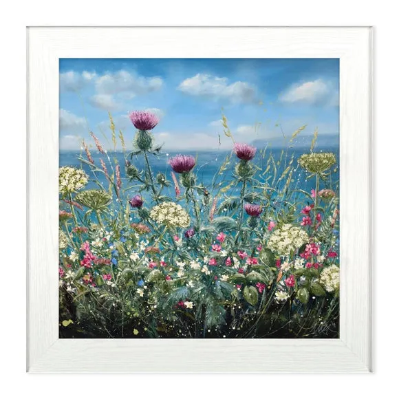 A Distant Gull Framed Print 2